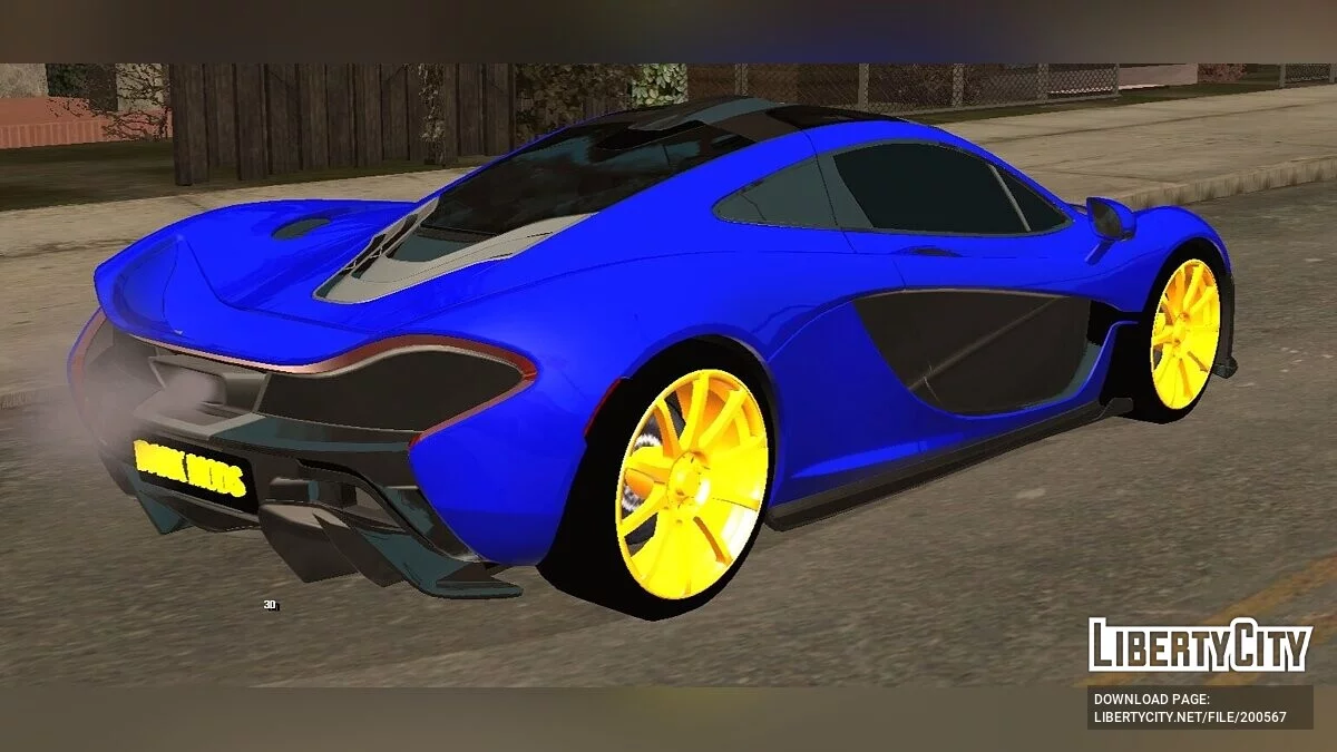 Mclaren (только DFF) / GTA San Andreas (iOS, Android)