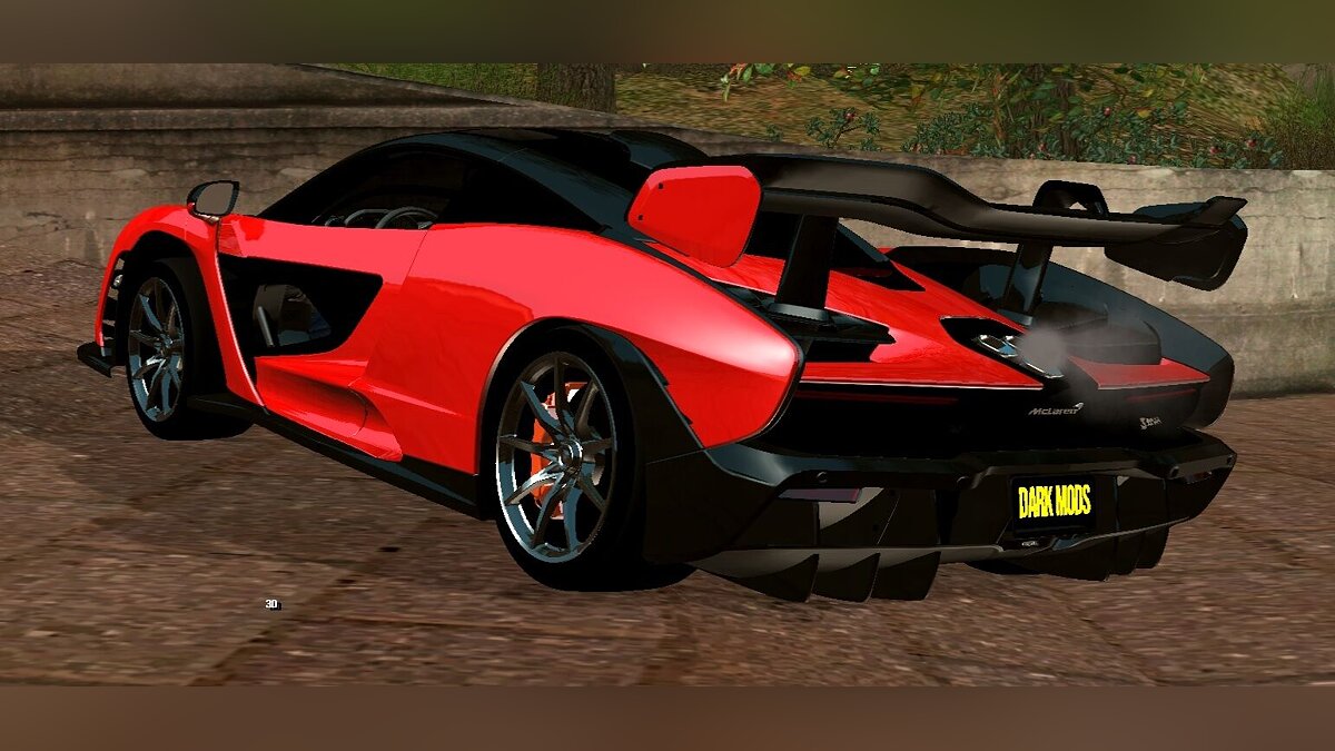 Скачать McLaren Senna (только DFF) для GTA San Andreas (iOS, Android)