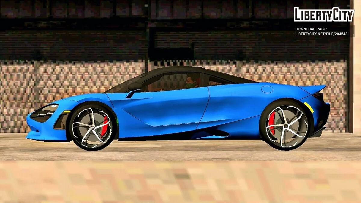 McLaren 750S (DFF Only) / GTA San Andreas (iOS, Android)
