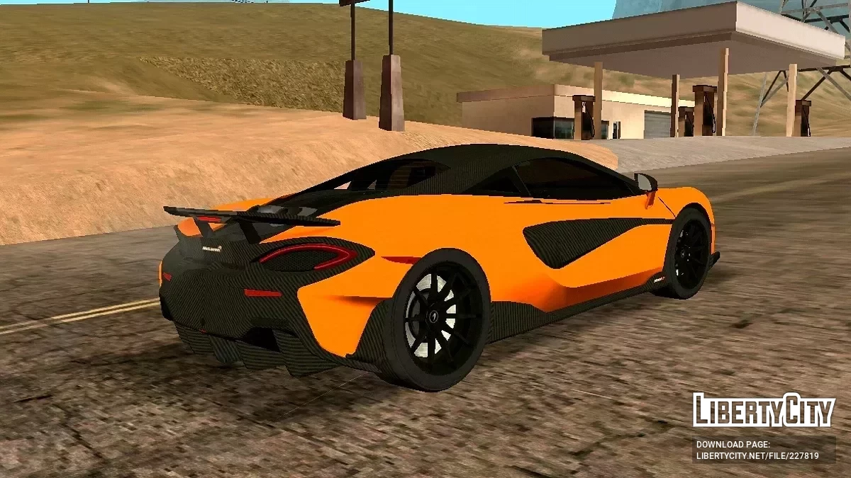 2019 McLaren 600LT / GTA San Andreas (iOS, Android)