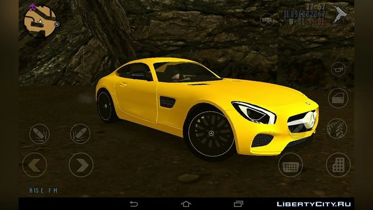 Mercedes-Benz AMG GT / GTA San Andreas (iOS, Android)