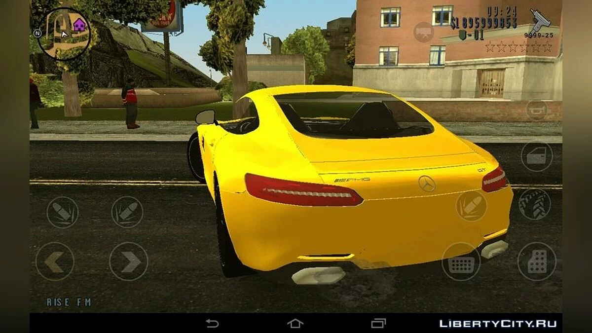 Mercedes-Benz AMG GT / GTA San Andreas (iOS, Android)