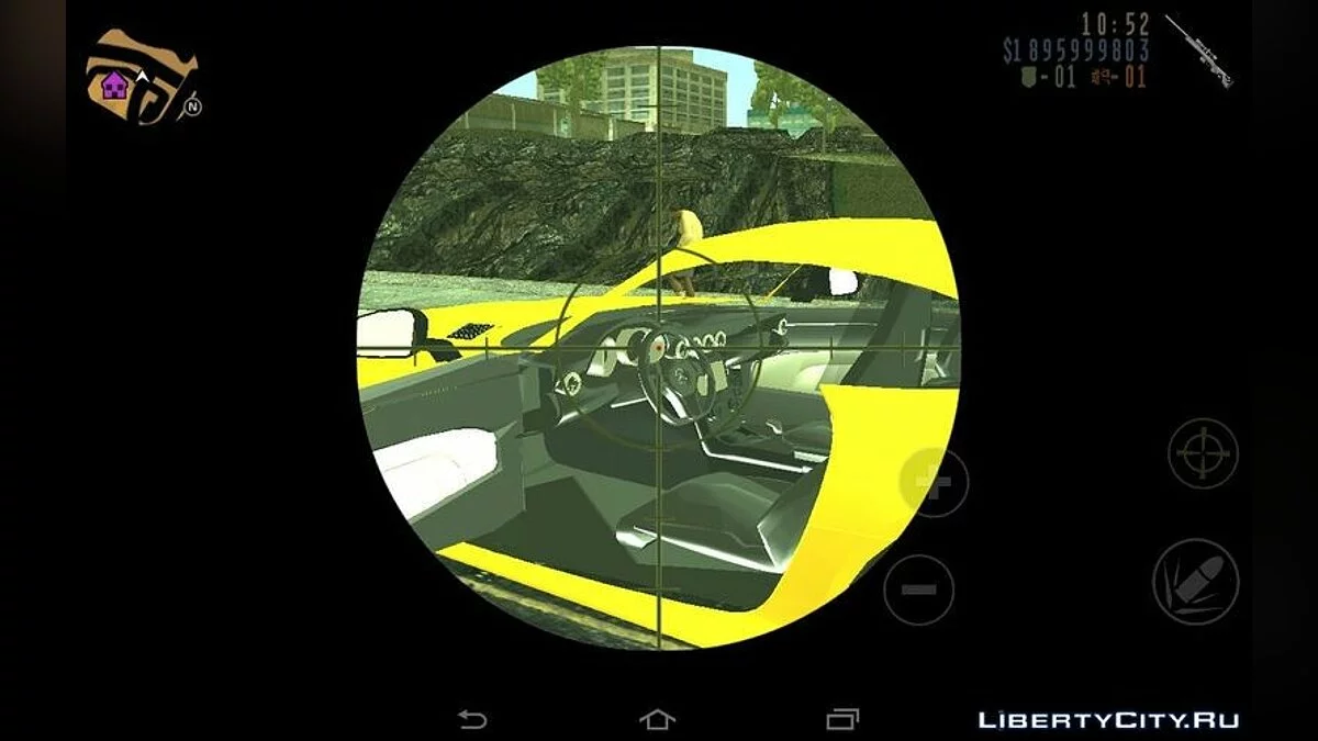 Mercedes-Benz AMG GT / GTA San Andreas (iOS, Android)