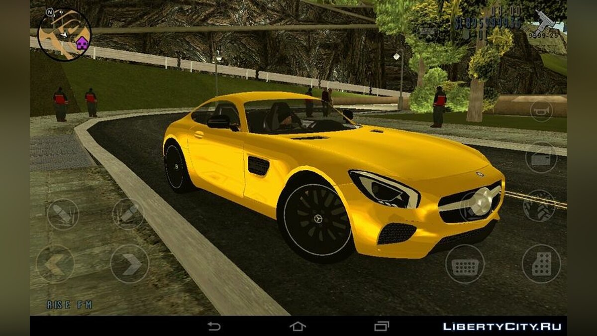 Mercedes-Benz AMG GT for GTA San Andreas (iOS, Android) - Картинка #1