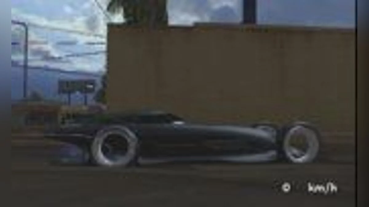 Mercedes Benz Silver Lightning For Mobile / GTA San Andreas (iOS, Android)
