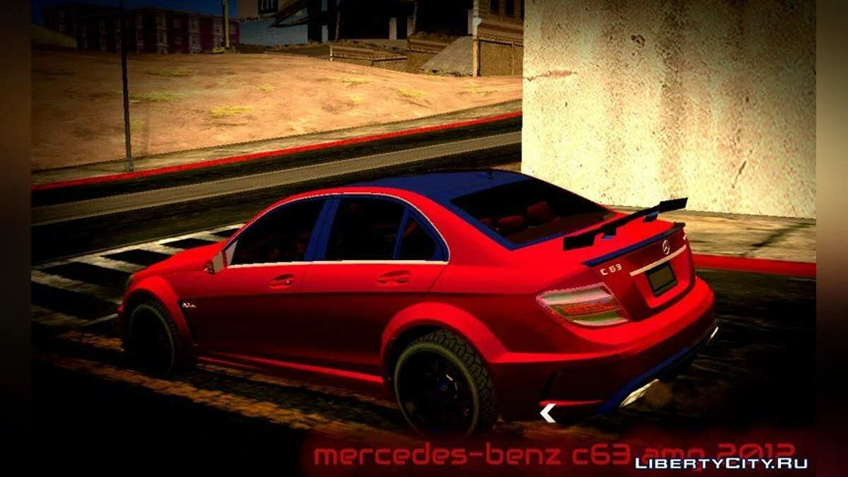 Mercedes-Benz C63 AMG 2012 / GTA San Andreas (iOS, Android)