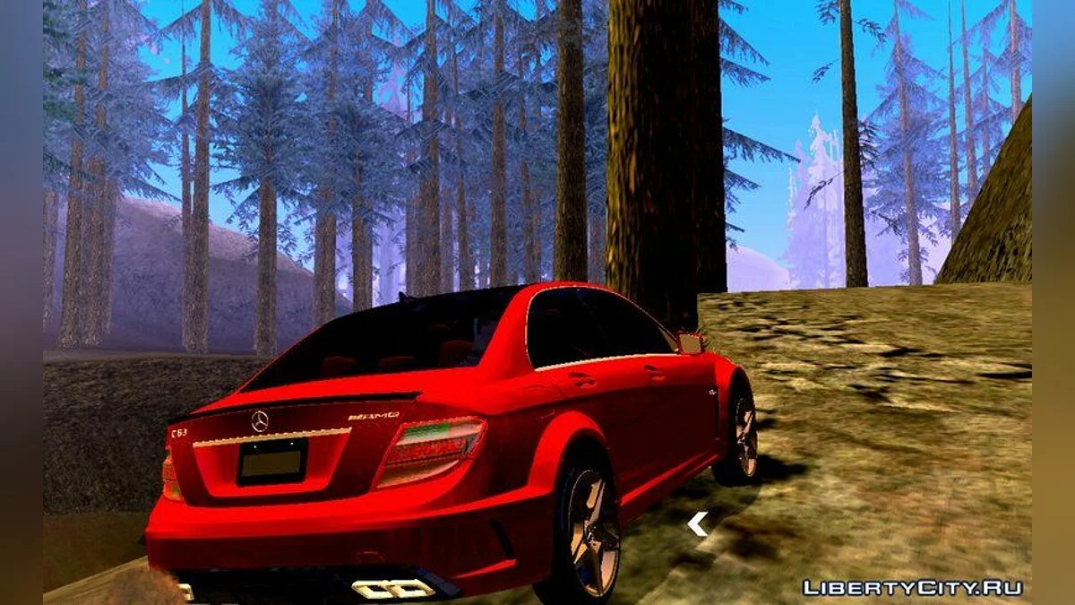 Mercedes-Benz C63 AMG 2012 / GTA San Andreas (iOS, Android)