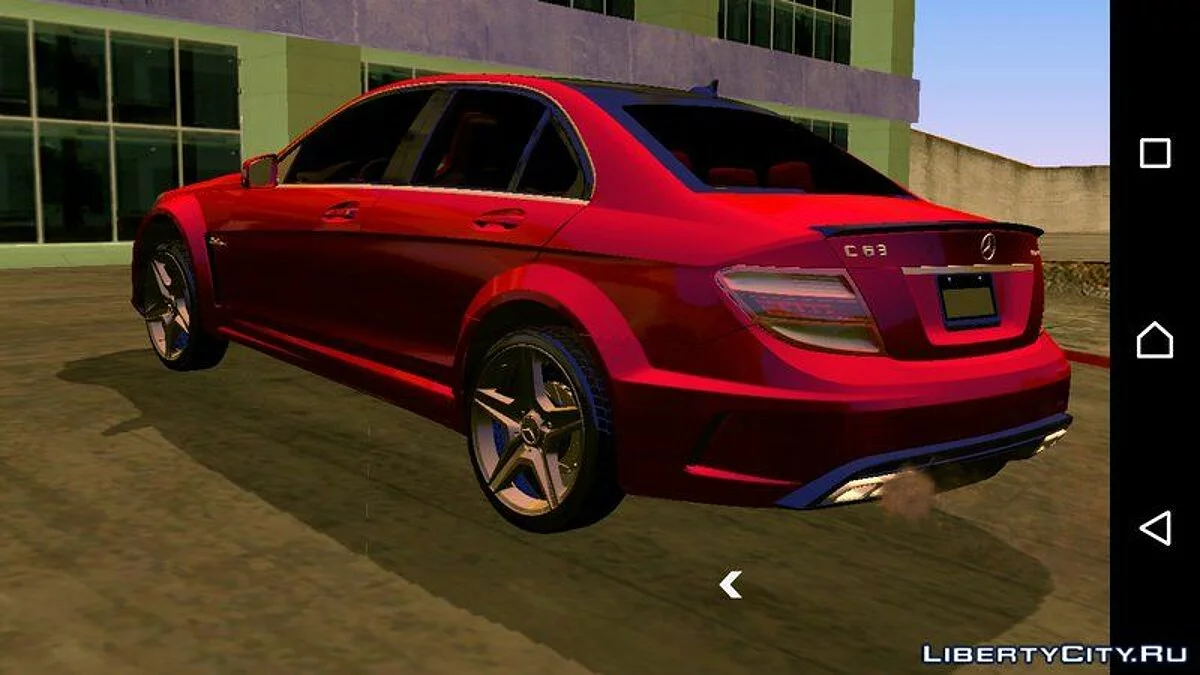 Mercedes-Benz C63 AMG 2012 / GTA San Andreas (iOS, Android)