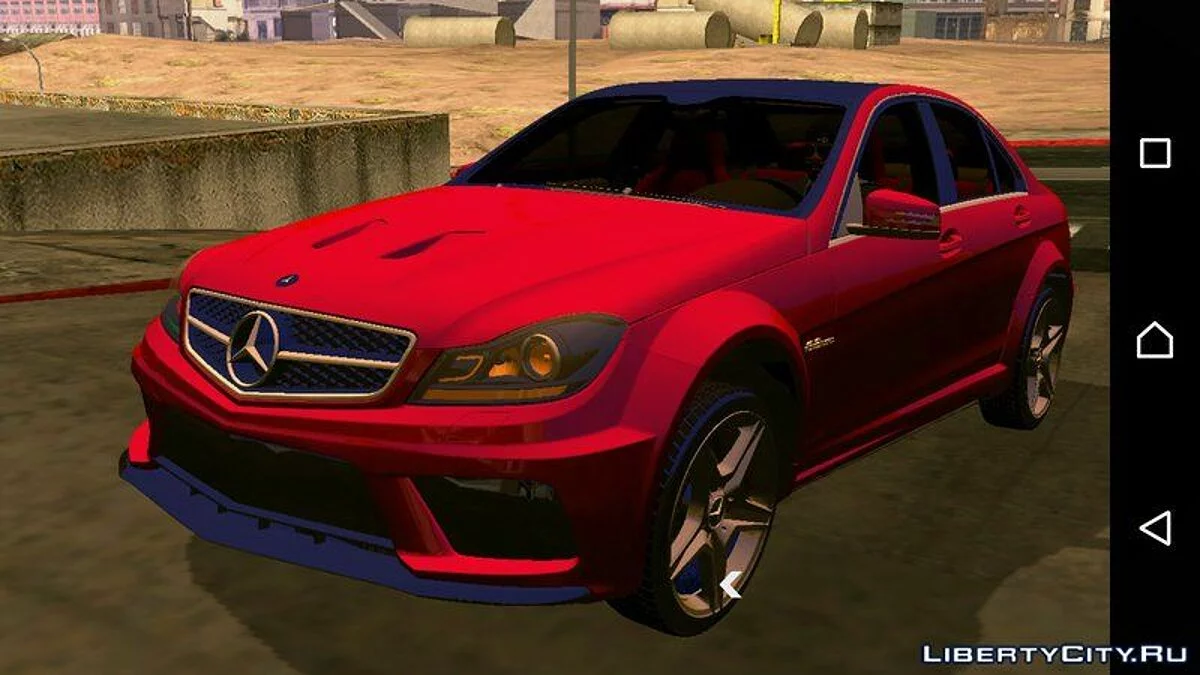 Mercedes-Benz C63 AMG 2012 / GTA San Andreas (iOS, Android)