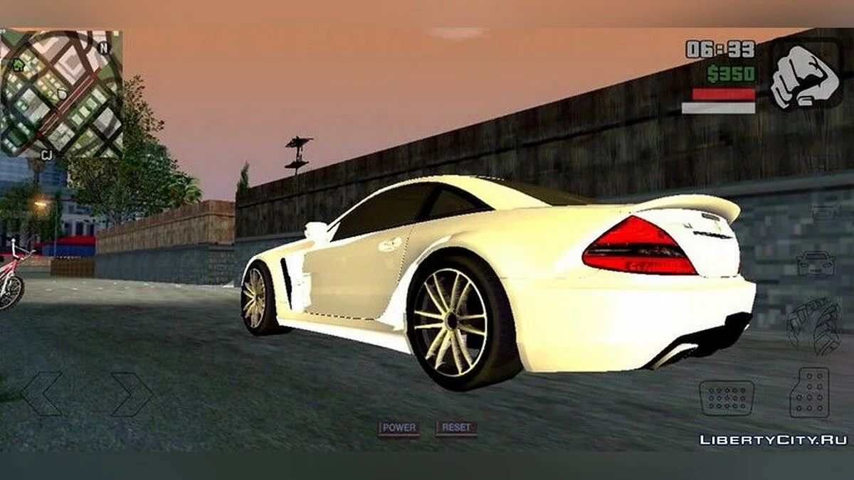 Mercedes-Benz SL65 AMG BLACK EDITION / GTA San Andreas (iOS, Android)