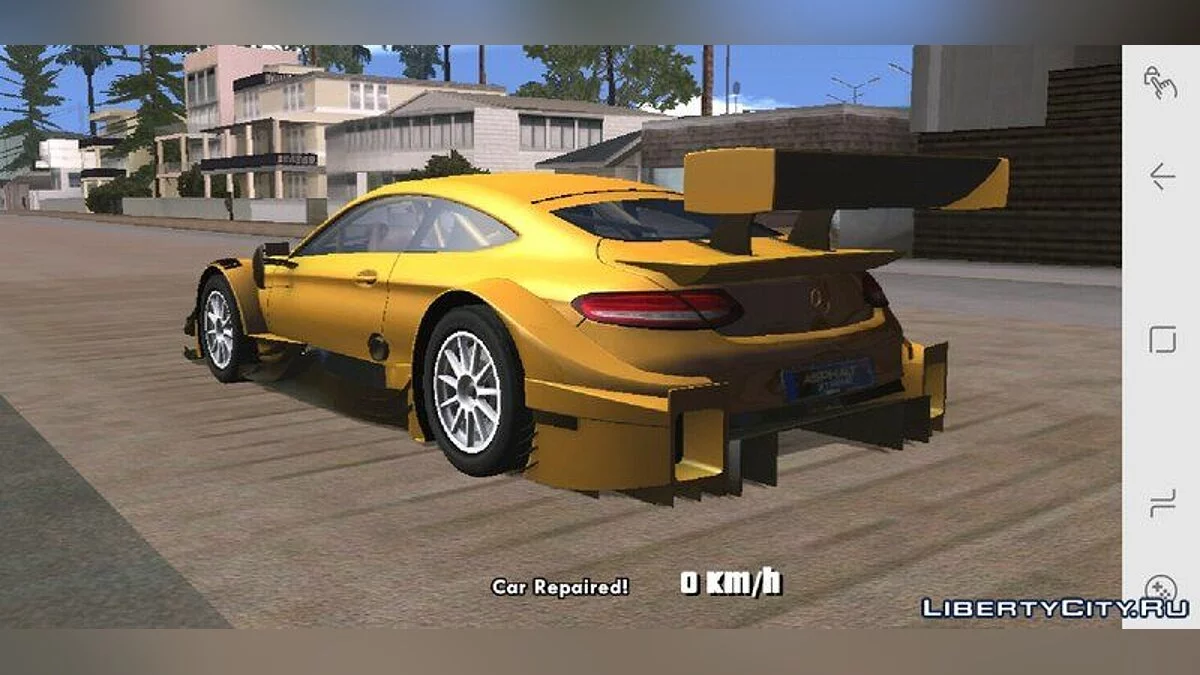 GTA SA Mobile Mercedes-Benz C63 / GTA San Andreas (iOS, Android)