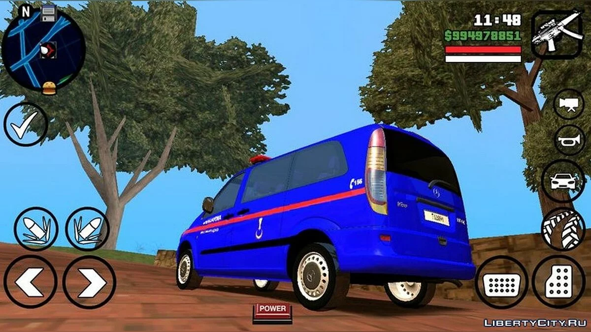 Фургон турецкой жандармерии / GTA San Andreas (iOS, Android)