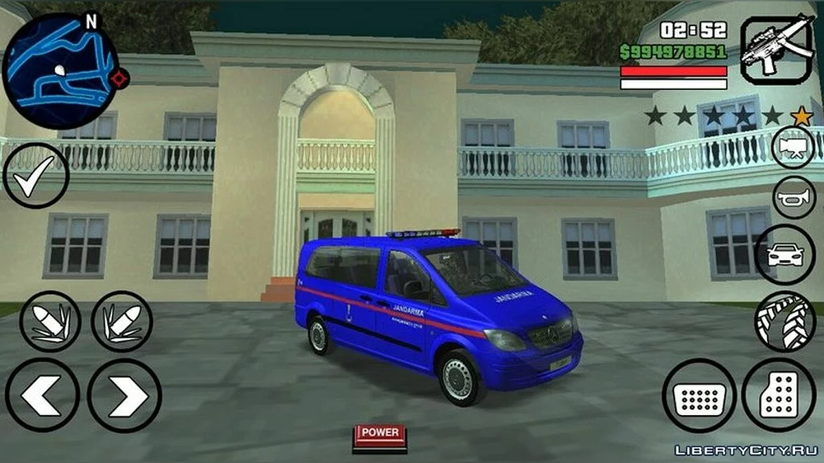 Фургон турецкой жандармерии / GTA San Andreas (iOS, Android)