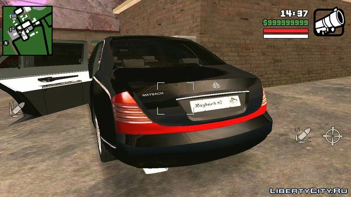 Maybach 62 S  2014 / GTA San Andreas (iOS, Android)