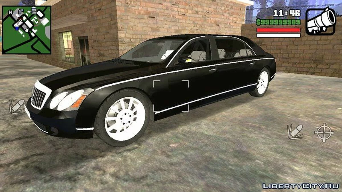 Maybach 62 S  2014 / GTA San Andreas (iOS, Android)