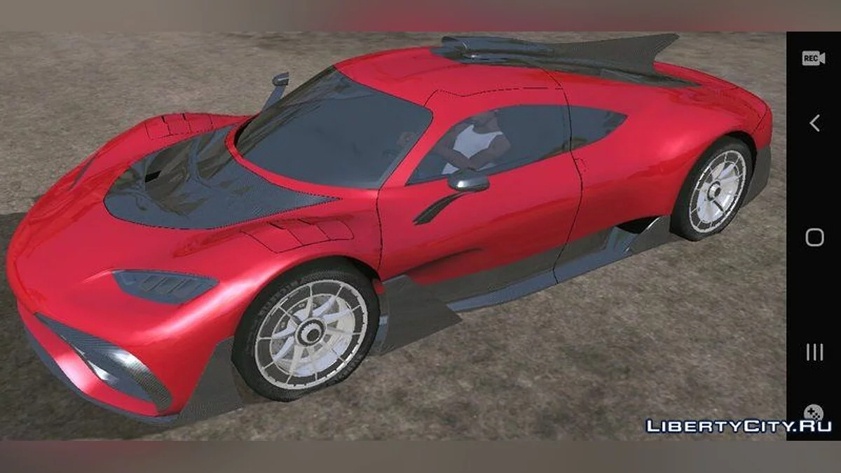 Mercedes Benz AMG Project One / GTA San Andreas (iOS, Android)