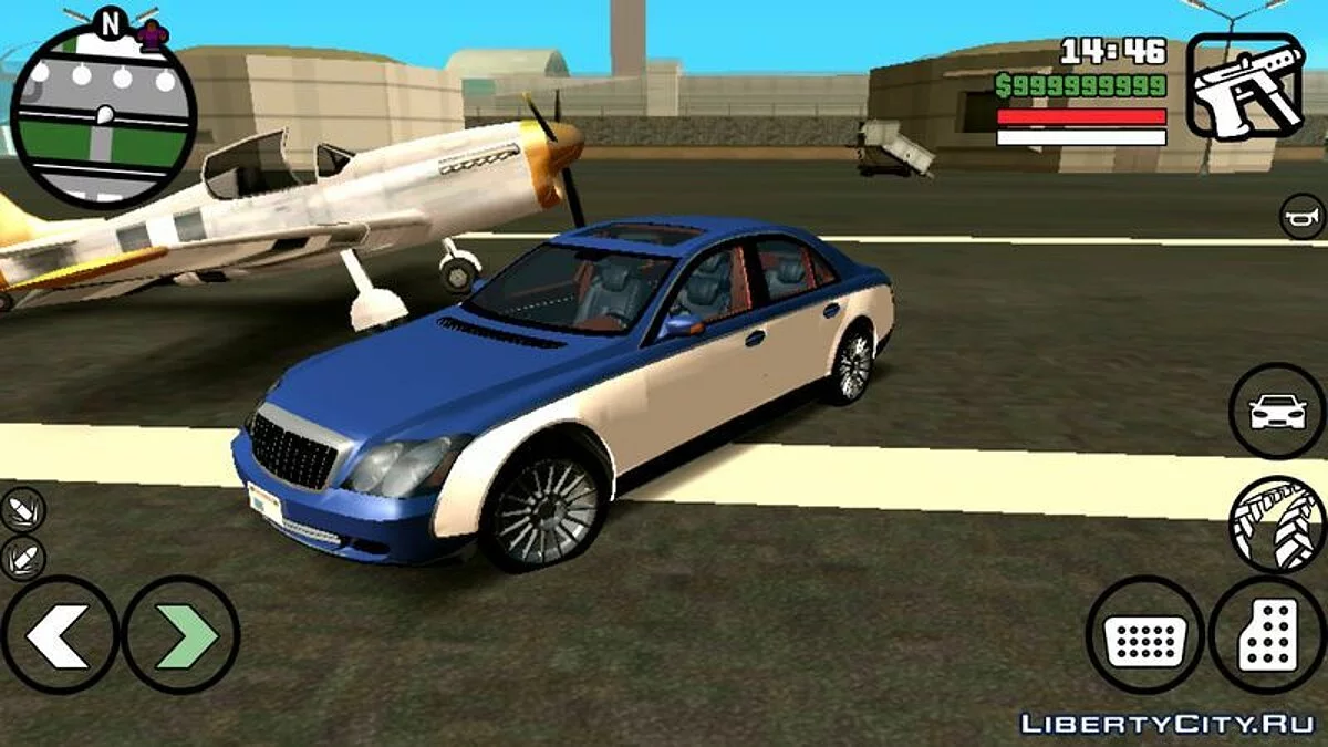 Maybach 57 (только DFF) / GTA San Andreas (iOS, Android)