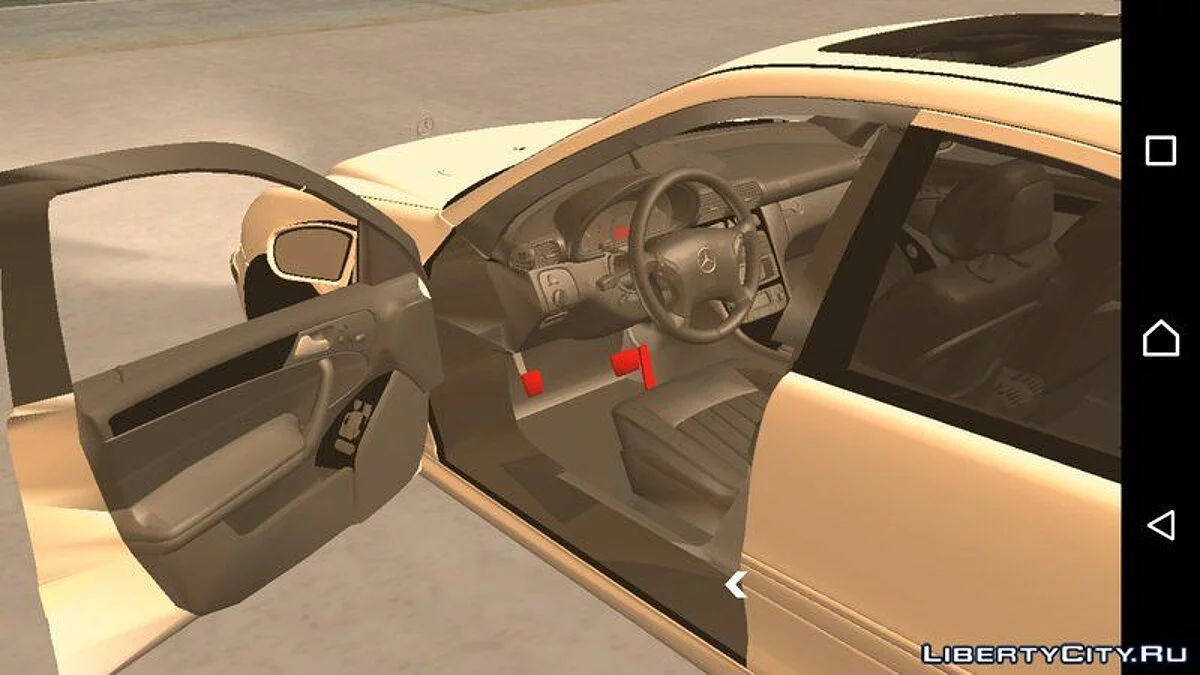 Mercedes-Benz C32 Vossen (только DFF) / GTA San Andreas (iOS, Android)