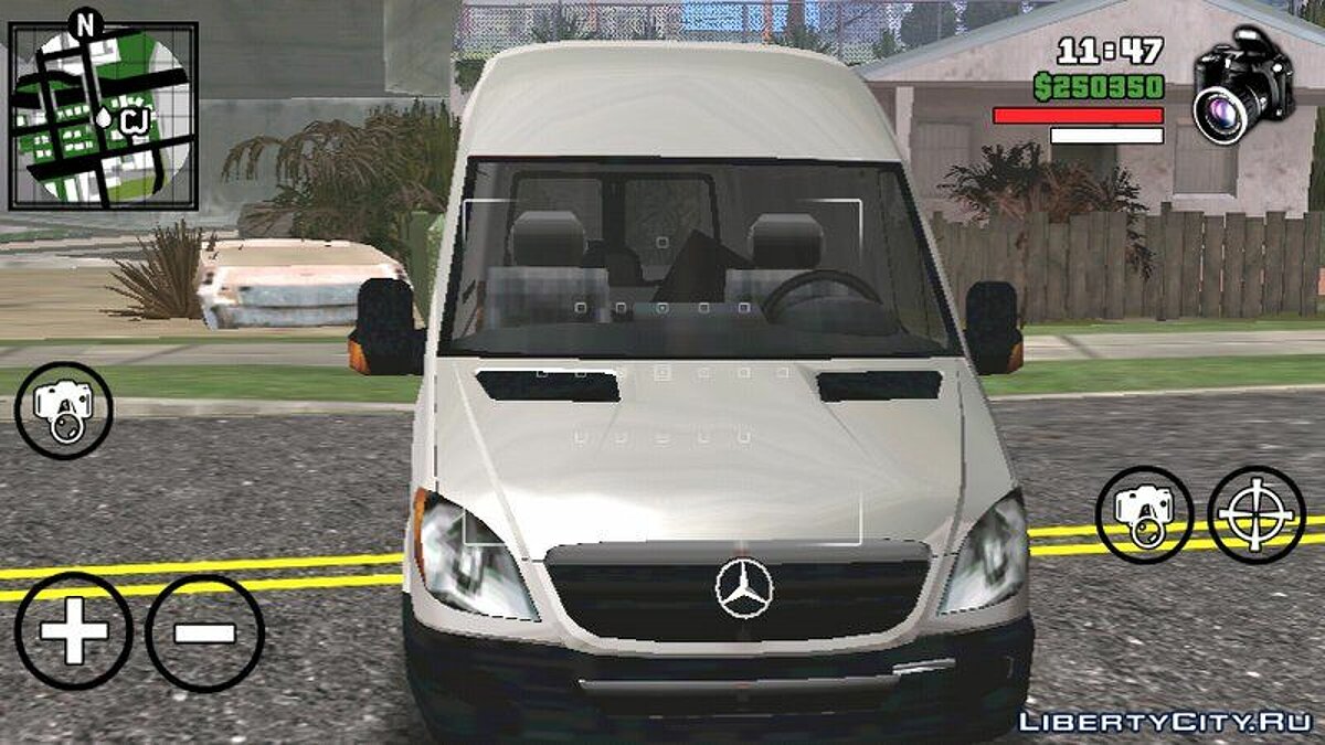 Скачать Mercedes-Benz Sprinter (только DFF) для GTA San Andreas (iOS,  Android)