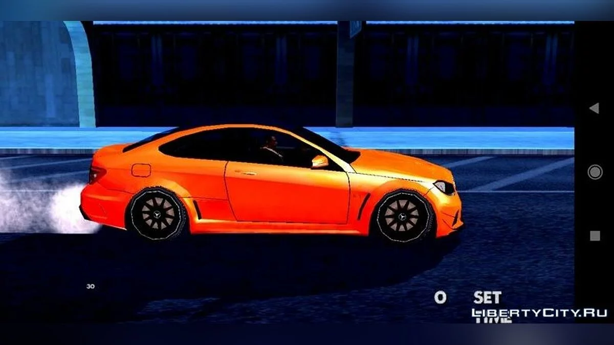Mercesdes-Benz C63 AMG 2014 / GTA San Andreas (iOS, Android)