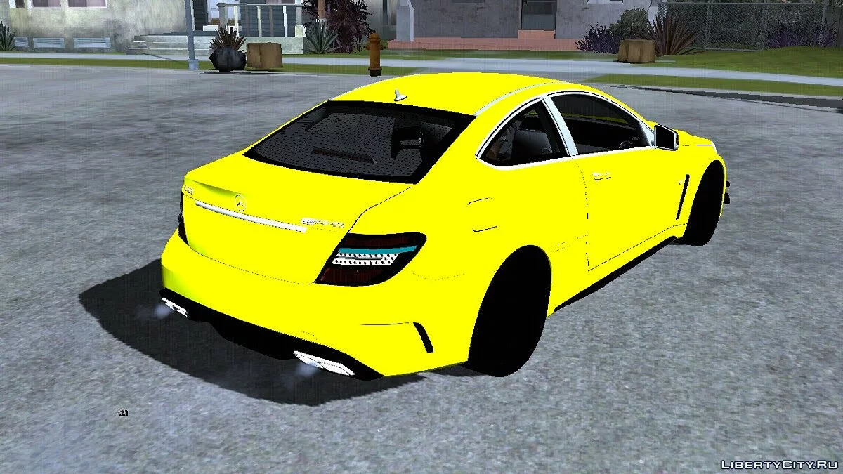 Mercedes-Benz C63 AMG (только DFF) / GTA San Andreas (iOS, Android)