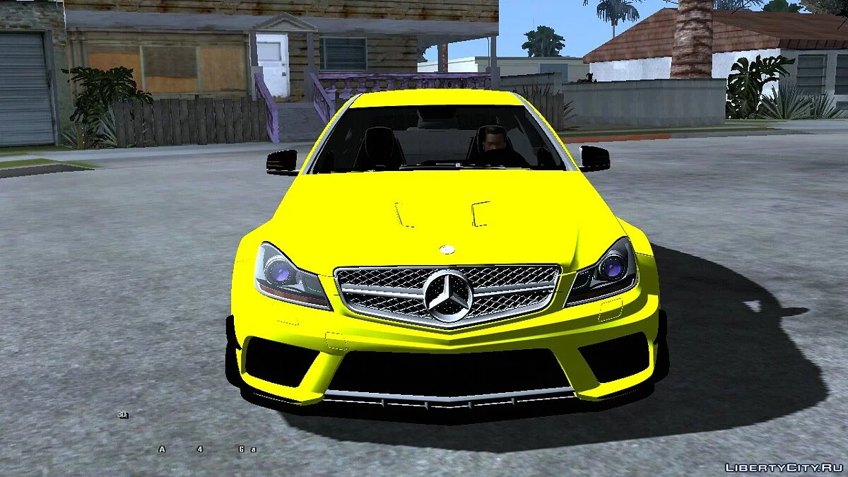 Mercedes-Benz C63 AMG (только DFF) / GTA San Andreas (iOS, Android)