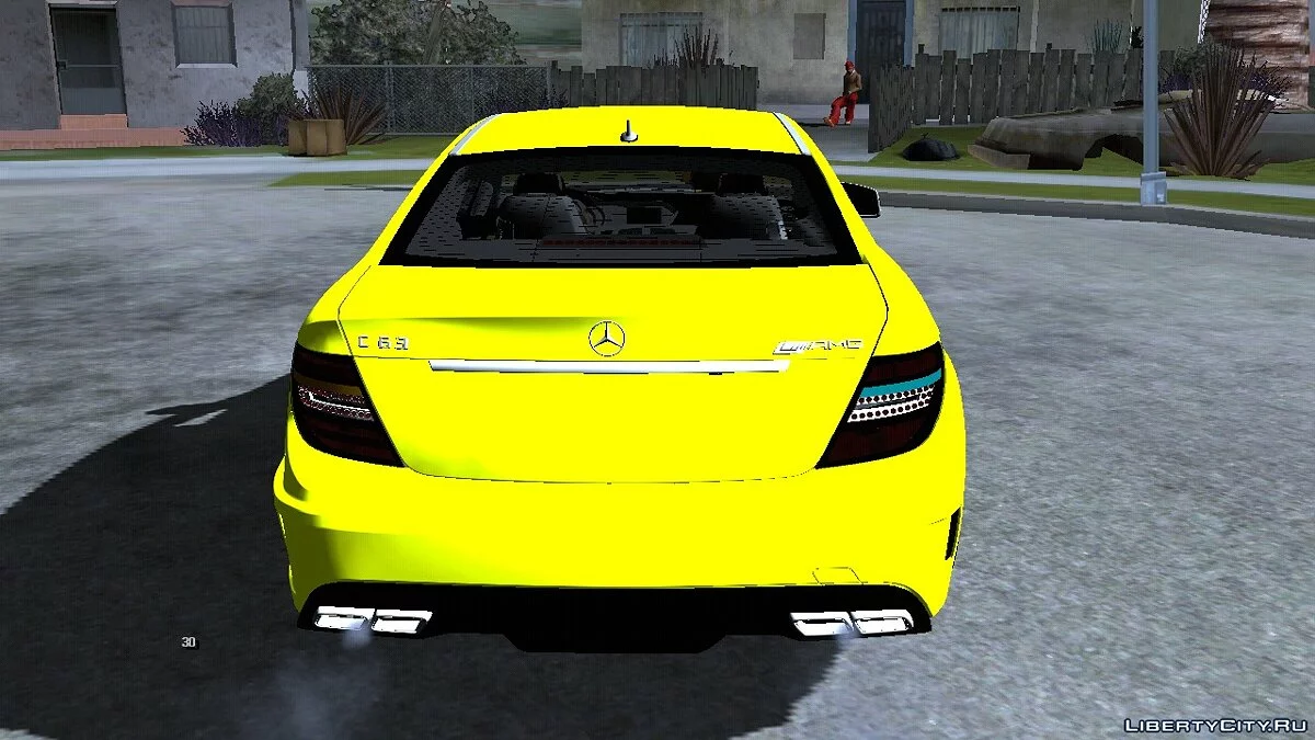 Mercedes-Benz C63 AMG (только DFF) / GTA San Andreas (iOS, Android)