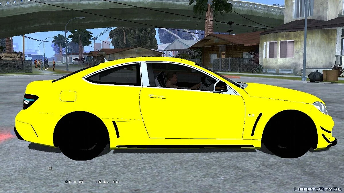 Mercedes-Benz C63 AMG (только DFF) / GTA San Andreas (iOS, Android)