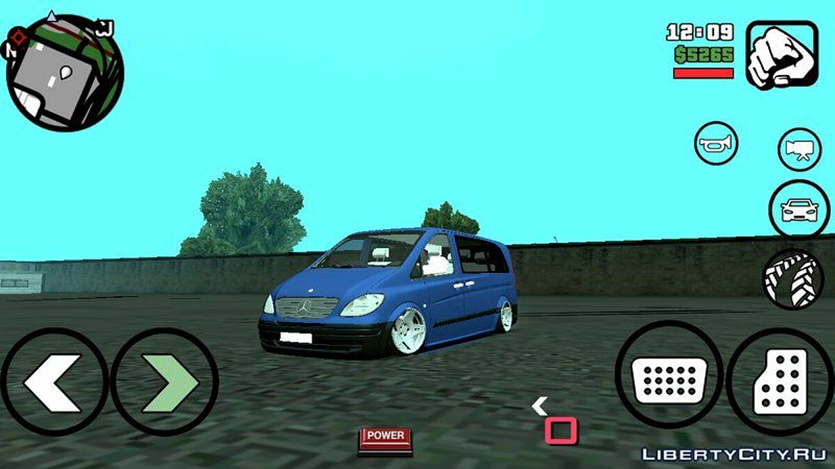 Mercedes Vito Dip Basık! для GTA San Andreas (iOS, Android) - Картинка #1