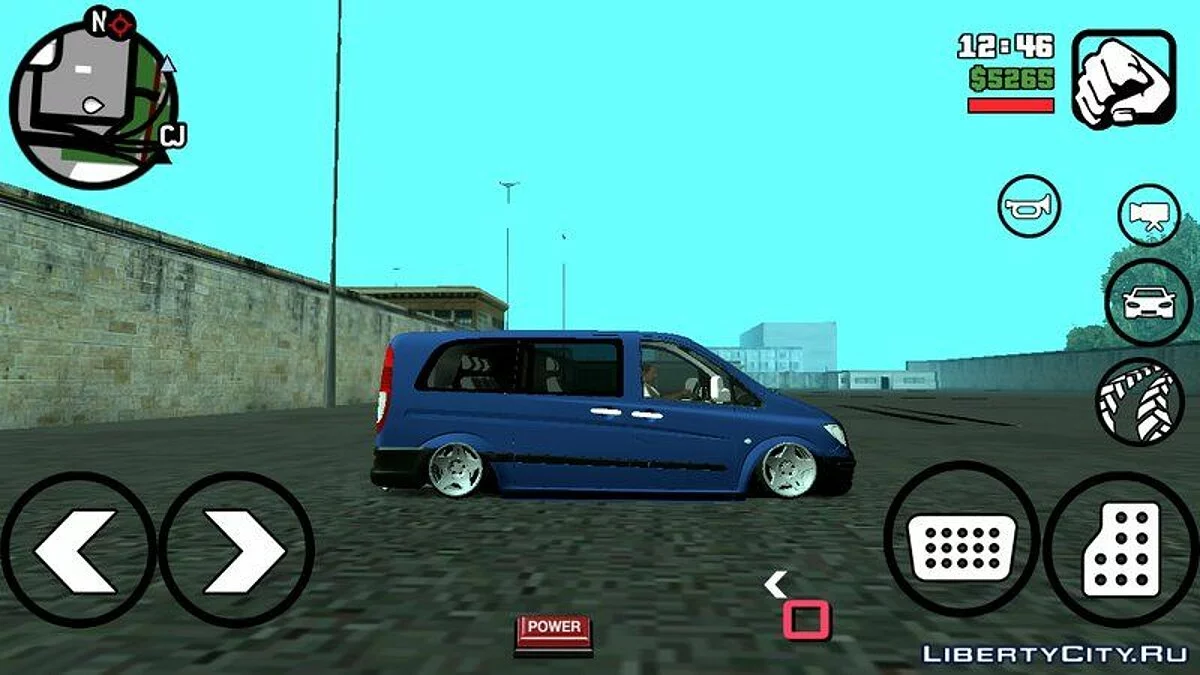 Mercedes Vito Dip Basık! / GTA San Andreas (iOS, Android)
