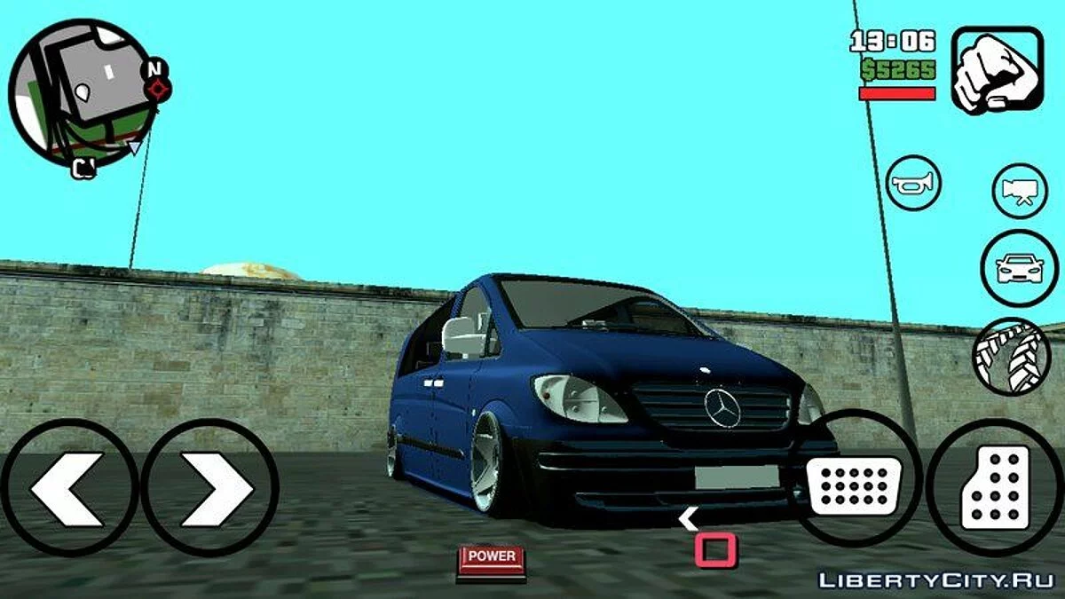 Mercedes Vito Dip Basık! / GTA San Andreas (iOS, Android)