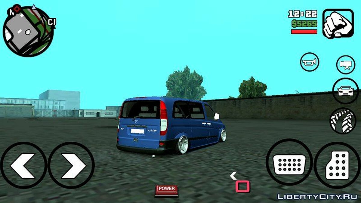 Mercedes Vito Dip Basık! для GTA San Andreas (iOS, Android) - Картинка #2