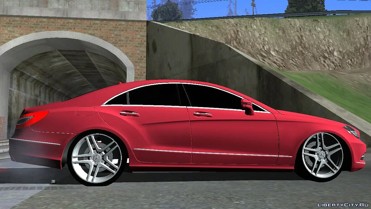 Mercedes-Benz CLS63 / GTA San Andreas (iOS, Android)