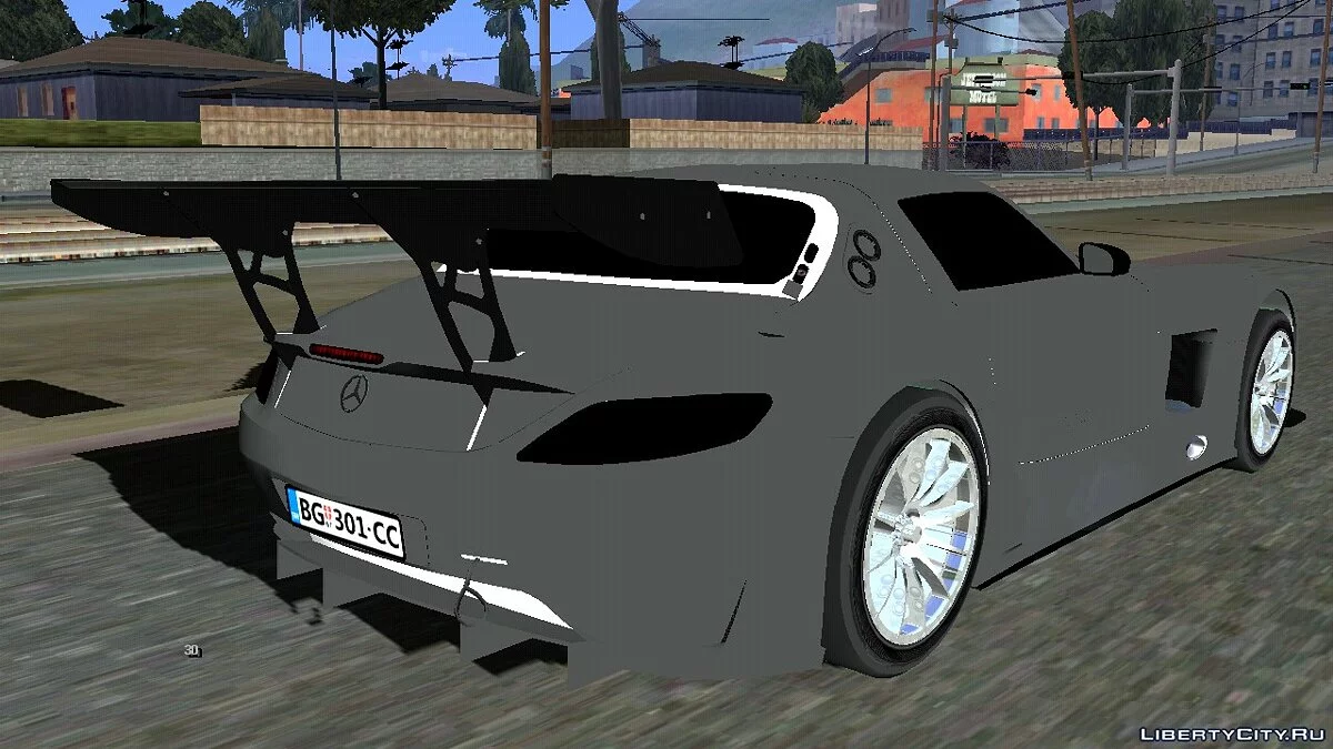 Mercedes-Benz SLS AMG GT3 / GTA San Andreas (iOS, Android)