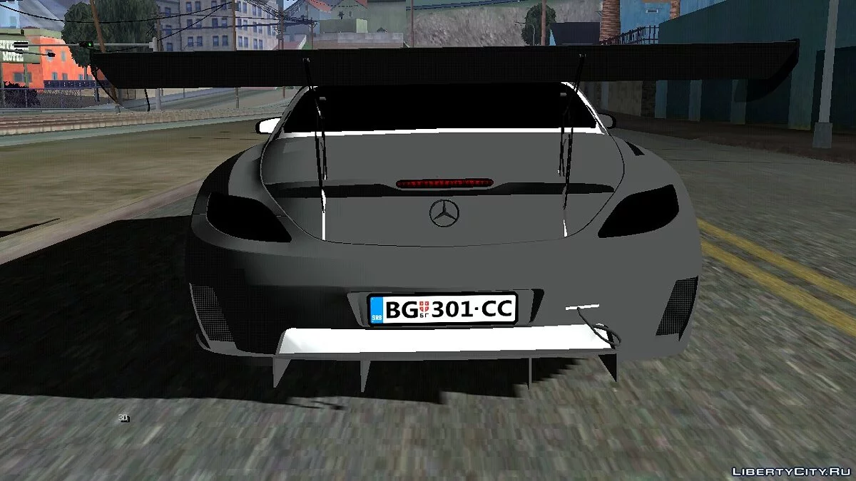 Mercedes-Benz SLS AMG GT3 / GTA San Andreas (iOS, Android)