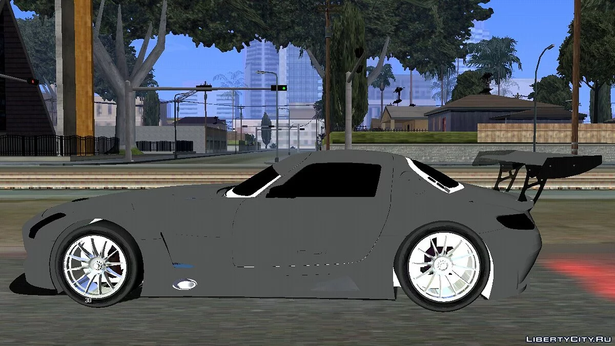 Mercedes-Benz SLS AMG GT3 / GTA San Andreas (iOS, Android)