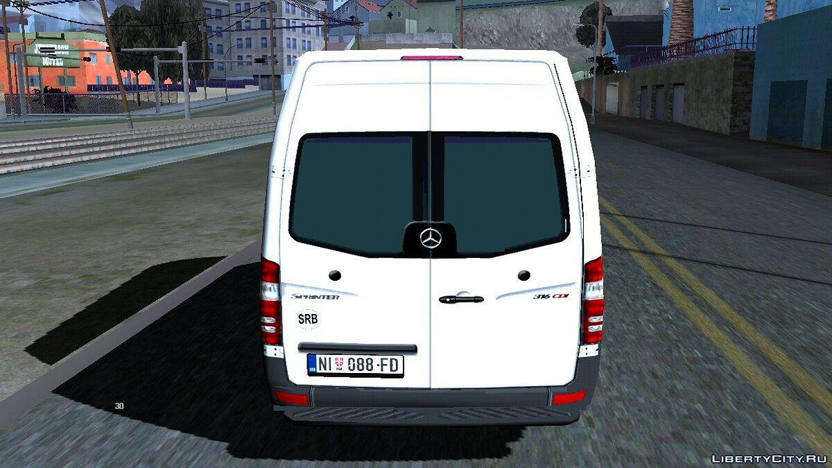 Скачать Mercedes-Benz Sprinter 2017 для GTA San Andreas (iOS, Android)