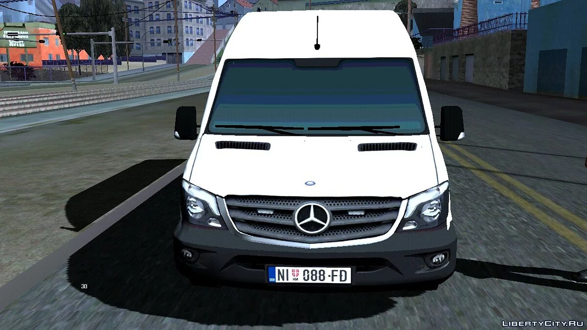 Mercedes-Benz Sprinter 2017 / GTA San Andreas (iOS, Android)