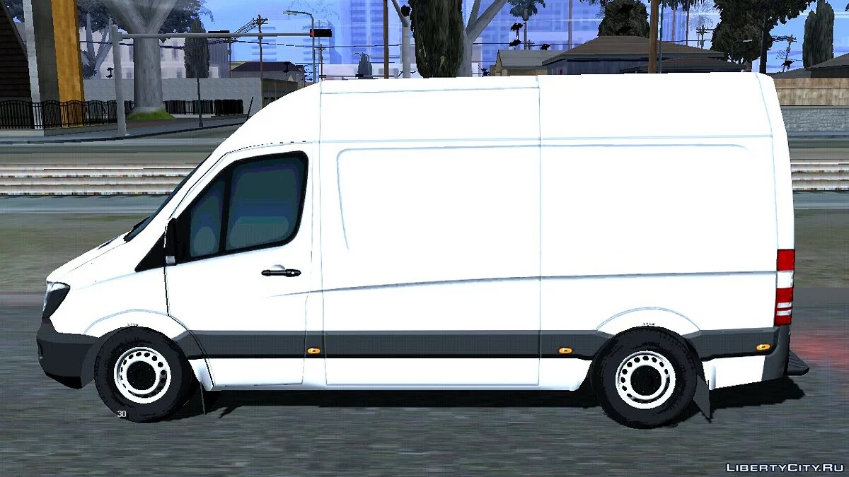 Mercedes-Benz Sprinter 2017 / GTA San Andreas (iOS, Android)