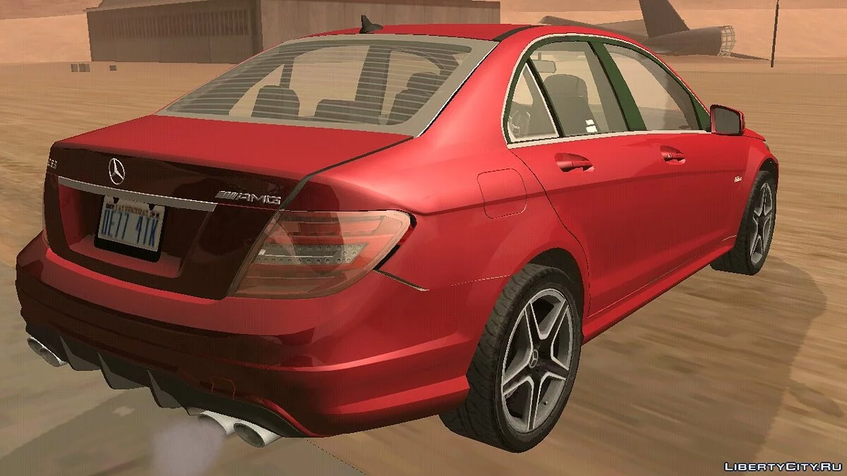 Mercedes-Benz C63 AMG Sedan 2012 / GTA San Andreas (iOS, Android)