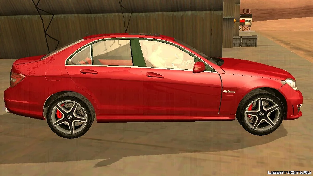 Mercedes-Benz C63 AMG Sedan 2012 / GTA San Andreas (iOS, Android)