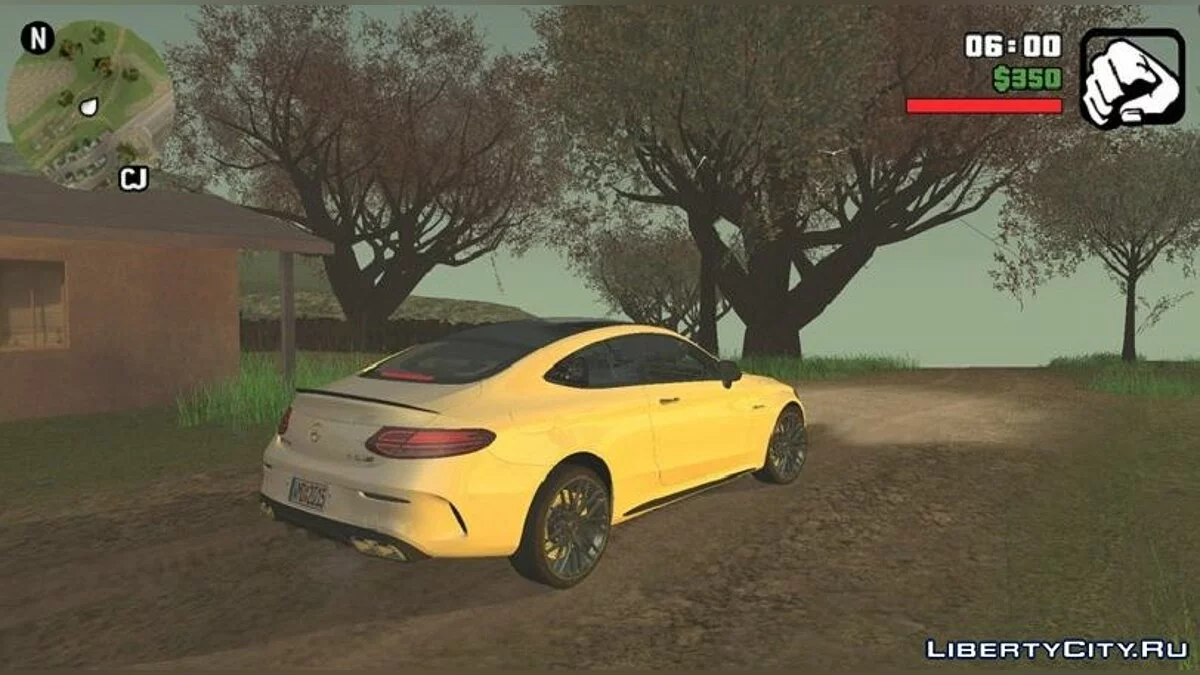 Mercedes-Benz C63 AMG / GTA San Andreas (iOS, Android)