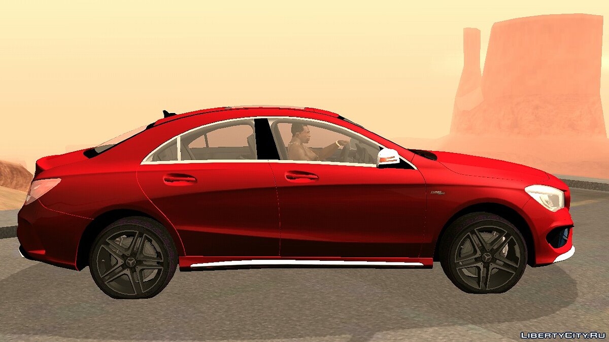 Mercedes-Benz CLA45 AMG 2014 для GTA San Andreas (iOS, Android) - Картинка #3
