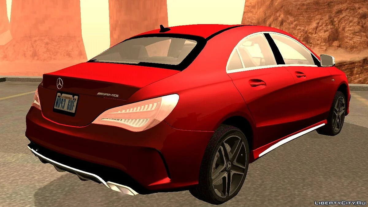 Mercedes-Benz CLA45 AMG 2014 / GTA San Andreas (iOS, Android)