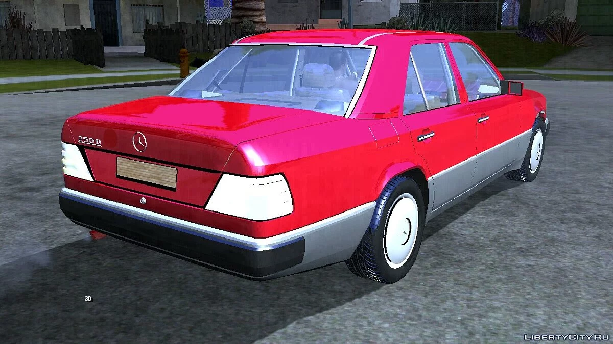 Mercedes-Benz W124 / GTA San Andreas (iOS, Android)