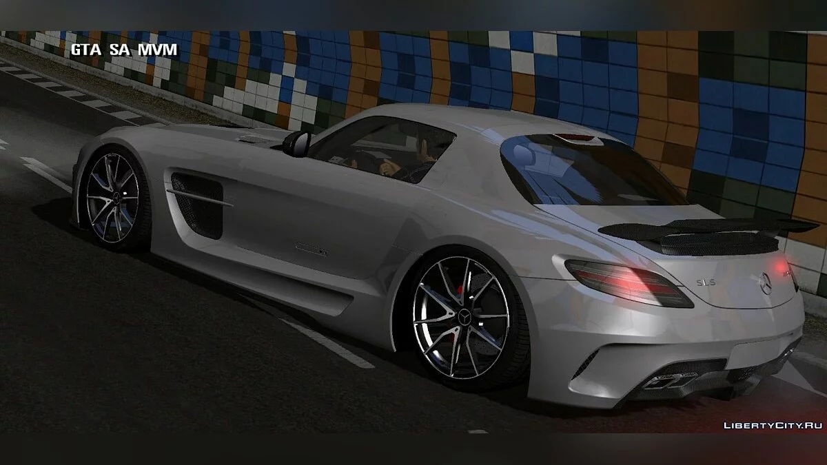 2014 Mercedes Benz SLS AMG Black Series / GTA San Andreas (iOS, Android)