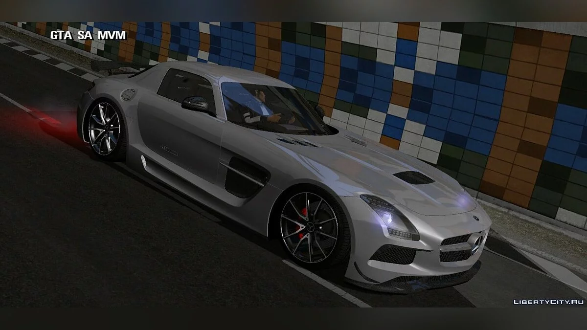 2014 Mercedes Benz SLS AMG Black Series / GTA San Andreas (iOS, Android)