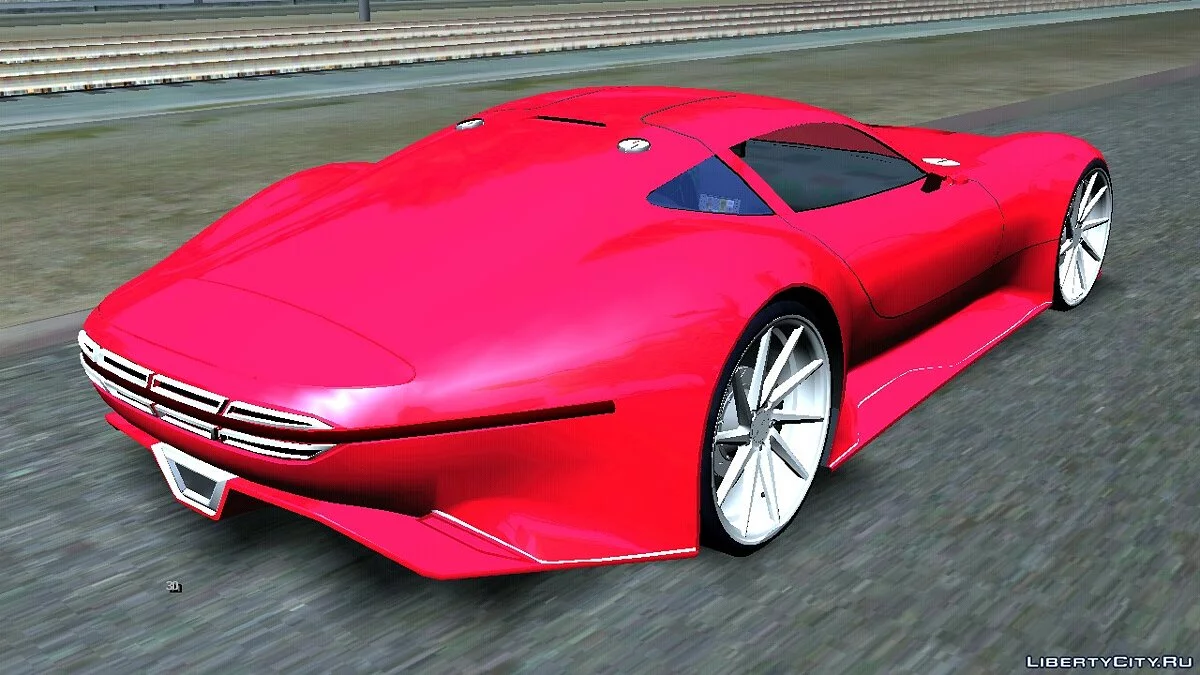 Mercedes-Benz AMG GT (только DFF) / GTA San Andreas (iOS, Android)