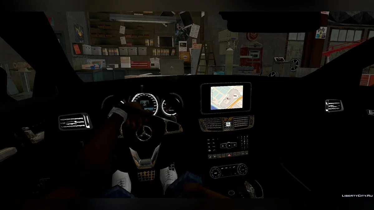 Mercedes Benz Cls63 AMG / GTA San Andreas (iOS, Android)
