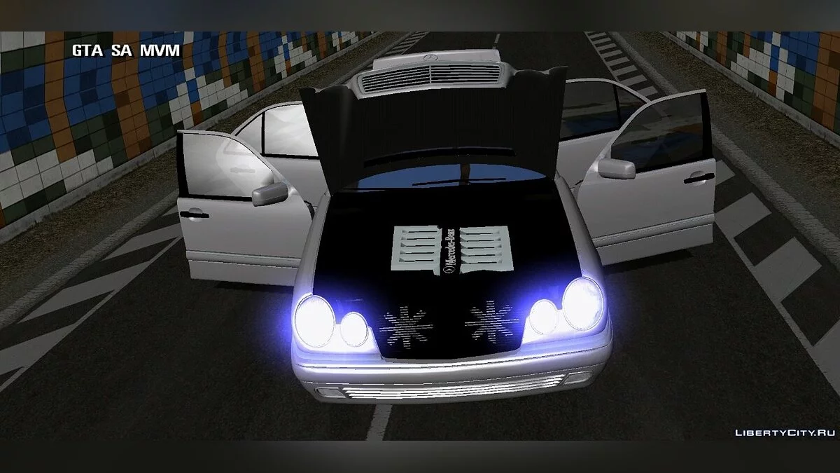 Mercedes-Benz E420 / GTA San Andreas (iOS, Android)